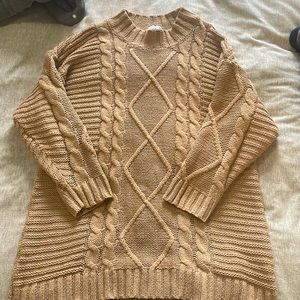 Antropologie oversized dress sweater